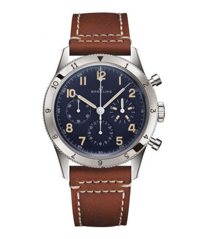 Watch Winder for watch Breitling Aviatior 8 AVI Ref. 765 1953 Re-Edition Platinum