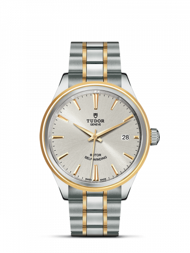 Watch Winder for watch Tudor Style Style 38 Stainless Steel / Yellow Gold / Silver / Bracelet