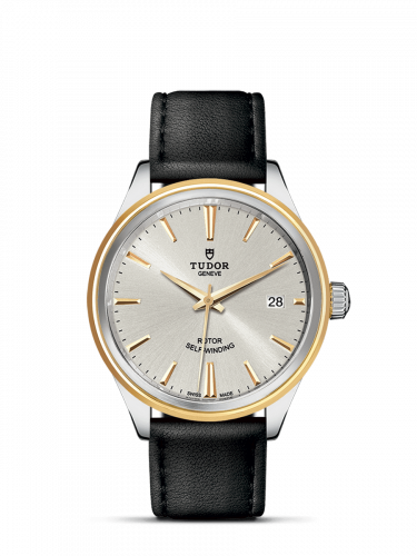 Watch Winder for watch Tudor Style Style 38 Stainless Steel / Yellow Gold / Silver / Strap