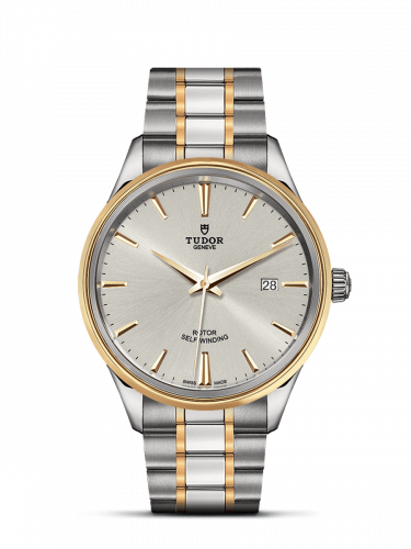 Watch Winder for watch Tudor Style Style 41 Stainless Steel / Yellow Gold / Silver / Bracelet