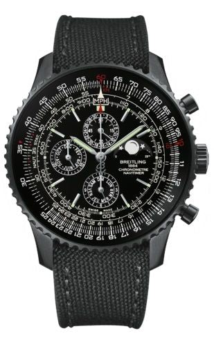 Remontoir à montres pour montre Breitling Navitimer Navitimer 1461 48 Noiresteel / Noire / Military / Pin
