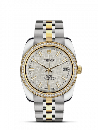Remontoir à montres pour montre Tudor Classic Classic 38 Stainless Steel / Yellow Or / Diamond / Argent / Bracelet