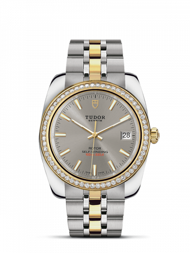 Remontoir à montres pour montre Tudor Classic Classic 38 Stainless Steel / Yellow Or / Diamond / Argent / Bracelet