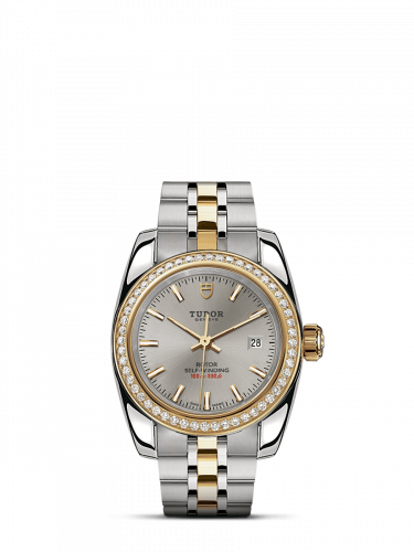 Remontoir à montres pour montre Tudor Classic Classic 28 Stainless Steel / Yellow Or / Diamond / Argent / Bracelet