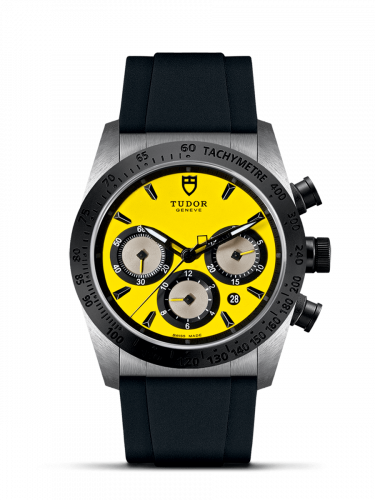 Remontoir à montres pour montre Tudor Fastrider Fastrider Chrono Yellow / Rubber
