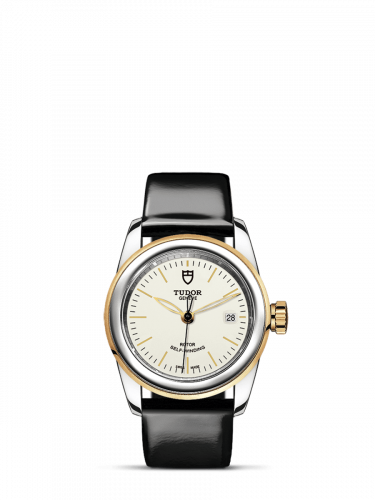 Remontoir à montres pour montre Tudor Glamour Glamour Date 26 Stainless Steel / Yellow Or / Opaline / Strap