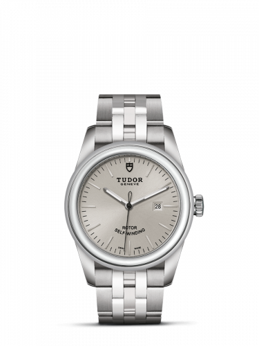 Remontoir à montres pour montre Tudor Glamour Glamour Date 31 Stainless Steel / Argent / Bracelet