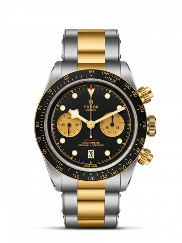 Remontoir à montres pour montre Tudor Noire Bay Chronograph Heritage Noire Bay Chronograph S&G / Noire / Bracelet