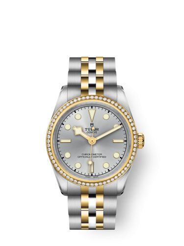 Remontoir à montres pour montre Tudor Noire Bay 31-32-36-39-41 Noire Bay 31 S&G - Diamond / Argent / Bracelet