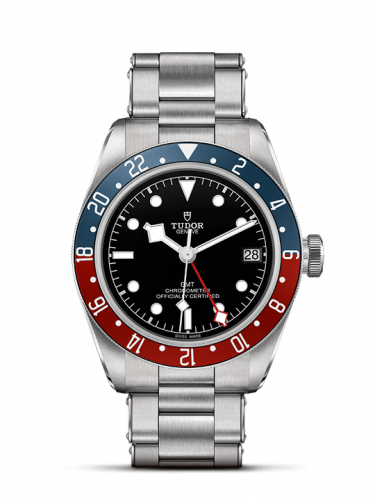 Remontoir à montres pour montre Tudor Noire Bay GMT Noire Bay GMT Stainless Steel / Noire / Pepsi / Bracelet