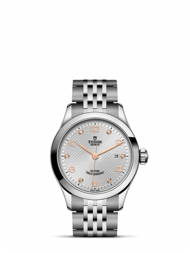 Remontoir à montres pour montre Tudor 1926 1926 28 Stainless Steel / Argent - Diamond