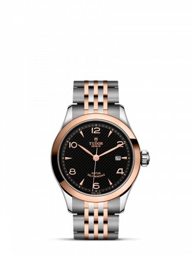 Remontoir à montres pour montre Tudor 1926 1926 28 Stainless Steel / Rose Or / Noire