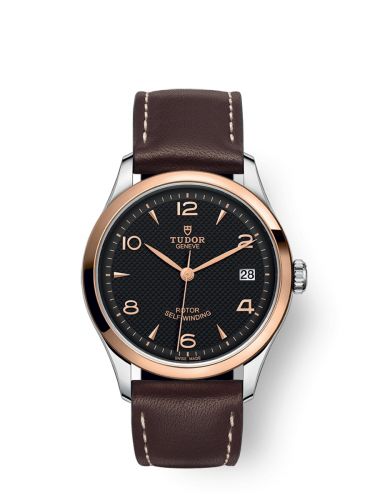 Remontoir à montres pour montre Tudor 1926 1926 36 Stainless Steel / Rose Or / Noire / Strap