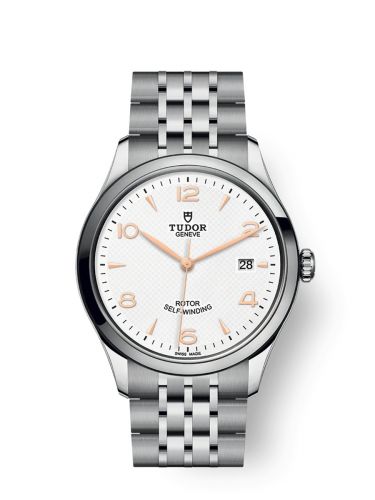 Remontoir à montres pour montre Tudor 1926 1926 39 Stainless Steel / Blanc