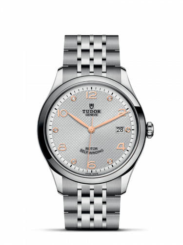 Remontoir à montres pour montre Tudor 1926 1926 39 Stainless Steel / Argent - Diamond