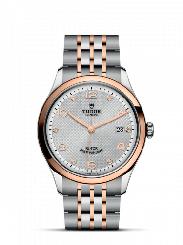 Remontoir à montres pour montre Tudor 1926 1926 39 Stainless Steel / Rose Or / Argent - Diamond