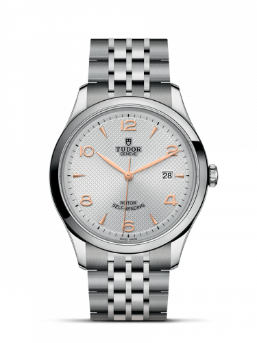 Remontoir à montres pour montre Tudor 1926 1926 41 Stainless Steel / Argent