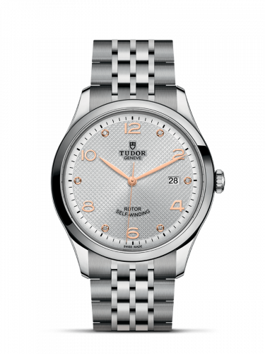 Remontoir à montres pour montre Tudor 1926 1926 41 Stainless Steel / Argent - Diamond