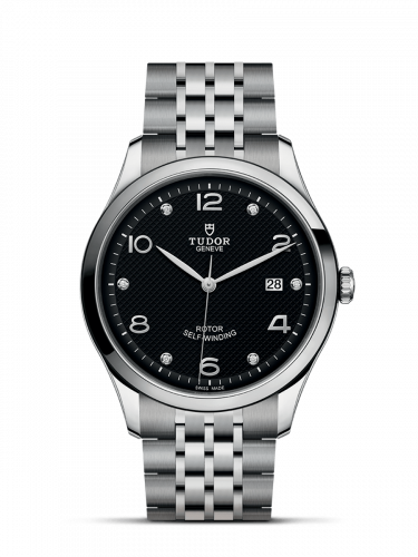 Remontoir à montres pour montre Tudor 1926 1926 41 Stainless Steel / Noire - Diamond