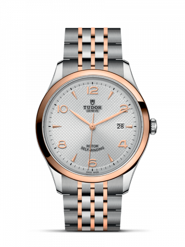 Remontoir à montres pour montre Tudor 1926 1926 41 Stainless Steel / Rose Or / Argent