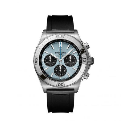 Remontoir à montres pour montre Breitling Chronomat Chronomat B01 42 Stainless Steel / Platinum / Ice Bleu
