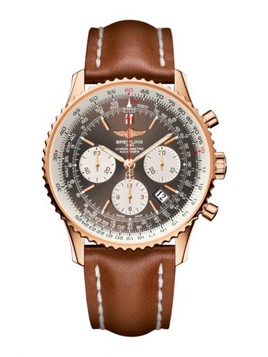 Remontoir à montres pour montre Breitling Navitimer Navitimer 01 43 Red Or / Bronze / Calf