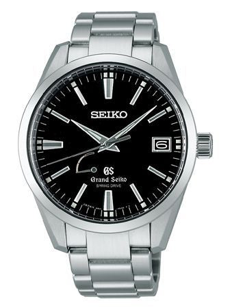 Remontoir à montres pour montre Grand Seiko Spring Drive Spring Drive Stainless Steel / Noire / Bracelet