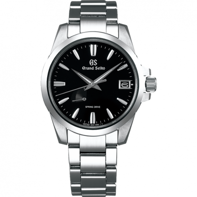 Remontoir à montres pour montre Grand Seiko Spring Drive Spring Drive Stainless Steel / Noire / Bracelet