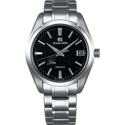 Remontoir à montres pour montre Grand Seiko Spring Drive Spring Drive Titanium / Noire / Bracelet