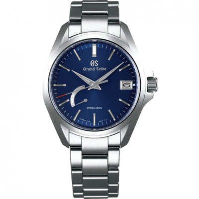 Remontoir à montres pour montre Grand Seiko Spring Drive Spring Drive Stainless Steel / Bleu / Bracelet