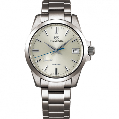 Remontoir à montres pour montre Grand Seiko Spring Drive Spring Drive Titanium / Argent / Bracelet