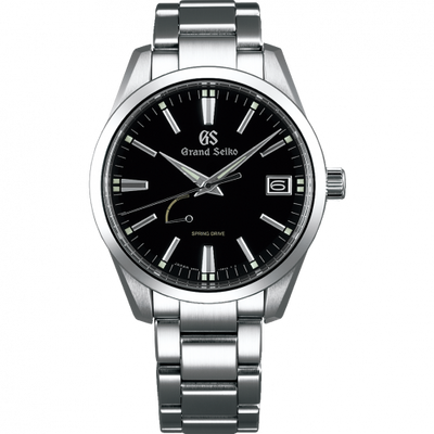 Remontoir à montres pour montre Grand Seiko Spring Drive Spring Drive Stainless Steel / Noire / Bracelet
