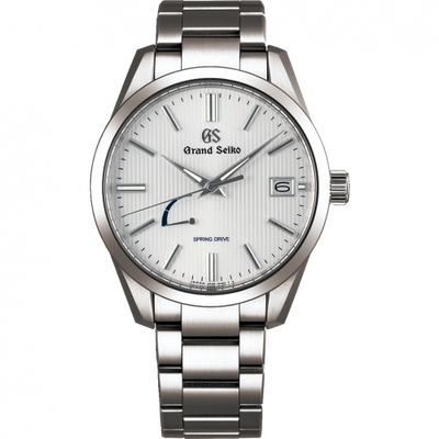 Remontoir à montres pour montre Grand Seiko Spring Drive Spring Drive Titanium / Blanc / Bracelet