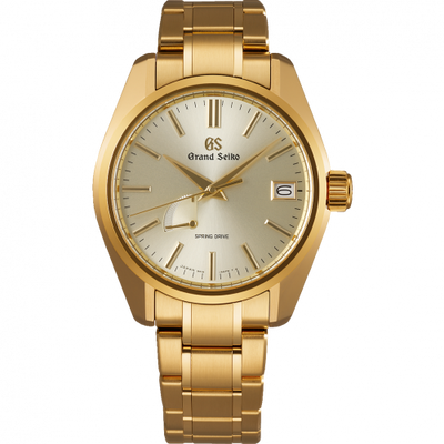 Remontoir à montres pour montre Grand Seiko Spring Drive Spring Drive Yellow Or / Argent / Bracelet