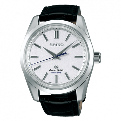 Remontoir à montres pour montre Grand Seiko Spring Drive Spring Drive 8 Days Platinum / Blanc Diamond Dust / Strap