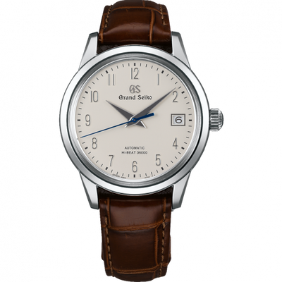 Remontoir à montres pour montre Grand Seiko Mechanical Automatic Hi Beat 36000 Stainless Steel / Ivoire Arabic / Strap
