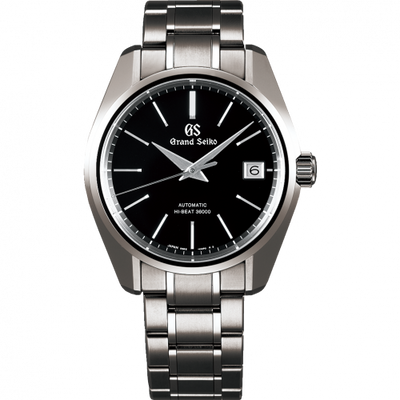 Remontoir à montres pour montre Grand Seiko Mechanical Automatic Hi Beat 36000 Titanium/ Noire / Bracelet
