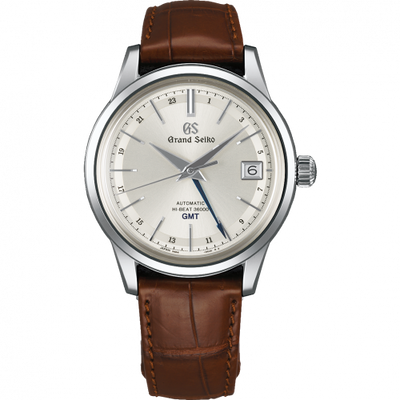 Remontoir à montres pour montre Grand Seiko Mechanical Automatic Hi Beat 36000 GMT Stainless Steel / Argent / Strap