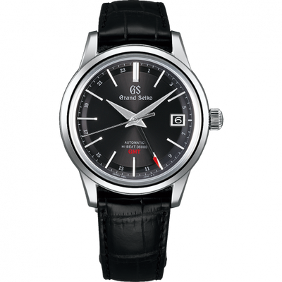 Remontoir à montres pour montre Grand Seiko Mechanical Automatic Hi Beat 36000 GMT Stainless Steel / Noire / Strap