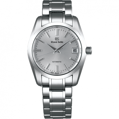 Remontoir à montres pour montre Grand Seiko Mechanical Automatic Date Stainless Steel / Argent / Bracelet