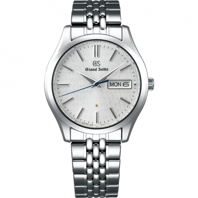 Remontoir à montres pour montre Grand Seiko Quartz Quartz Day Date Stainless Steel / Argent / Caliber 9F 25th Anniversary Limited Edition