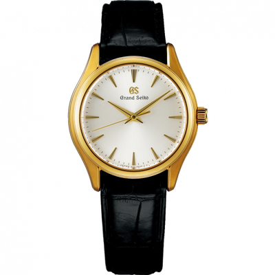 Remontoir à montres pour montre Grand Seiko Quartz Quartz Yellow Or / Argent / Strap