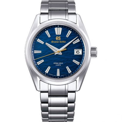 Remontoir à montres pour montre Grand Seiko Spring Drive Spring Drive Evolution 9 Stainless Steel / Lake Suwa / Bracelet