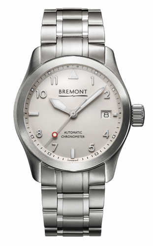 Watch Winder for watch Bremont Solo Solo 37 Silver Bracelet