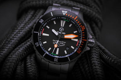 Uhrenbeweger für Uhr TWCO Sea Rescue Diver Sea Rescue Diver "Tactical Model" DLC