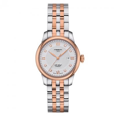 Remontoir à montres pour montre Tissot Le Locle Le Locle 29 Automatic Lady Stainless Steel / Rose Or PVD / Argent