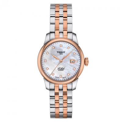 Remontoir à montres pour montre Tissot Le Locle Le Locle 29 Automatic Lady Stainless Steel / Rose Or PVD / MOP