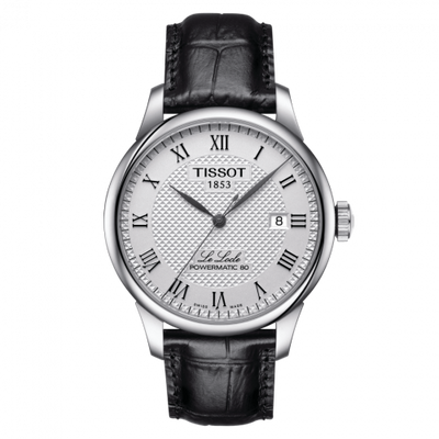 Remontoir à montres pour montre Tissot Le Locle Le Locle Powermatic 80 39.3 Stainless Steel / Argent / Strap
