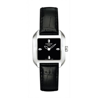 Remontoir à montres pour montre Tissot T-Wave T-Wave carré Quartz 23.6 Stainless Steel / Noire / Strap