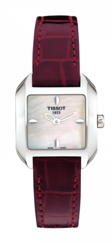 Remontoir à montres pour montre Tissot T-Wave T-Wave carré Quartz 23.6 Stainless Steel / MOP / Strap